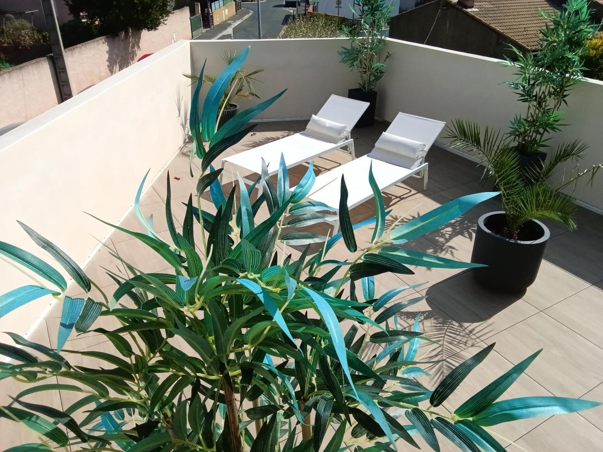 36 2 L'Air Marin Maison Duplex Grande Terrasse Narbonne Kültér fotó